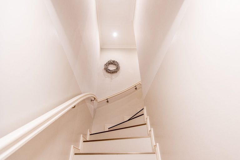 Treppe in Ferienwohnung auf Sylt